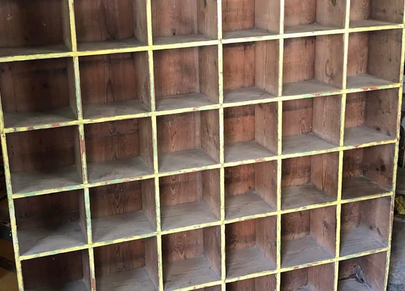 Shelves and racks